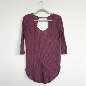 Free People Ribbed Tunic